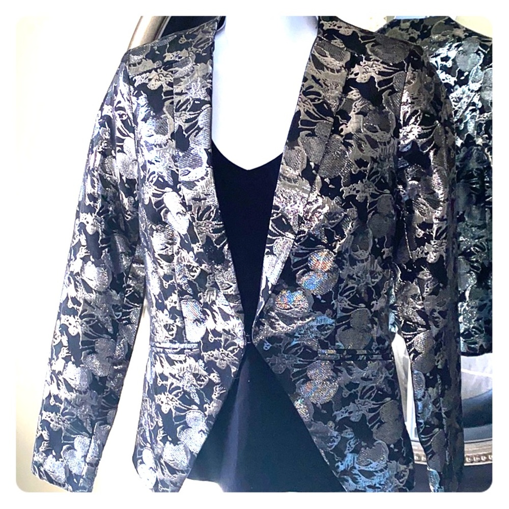 Gibson metallic blazer